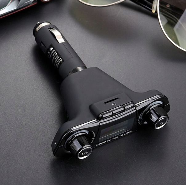 Transmiter Bluetooth FM Ładowarka 2x USB 2.1A SD zdjęcie 4