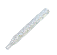 Lufka szklana 12.6 cm cygarniczka do papierosów i suszu