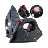Żelazko parowe 2200W ceramiczne uderzenie pary Anti-Drip Anti-Calc Mocne