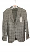 M&S CHECK JKT SZARY SIZE 112 ROZMIAR 44