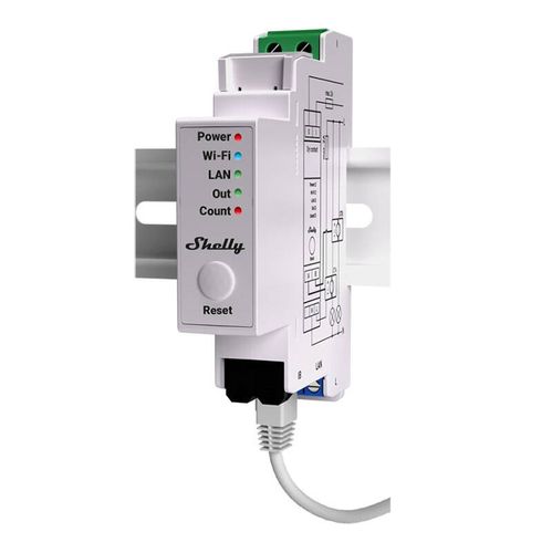 Miernik Energii Shelly PRO EM-50 WiFi Pomiar Zużycia Prądu 1-faz na Arena.pl