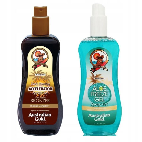 Australian Gold Spray Accelerator+Chłodzący Po Opa zdjęcie 1
