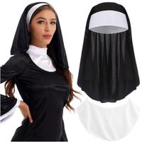 NAKRYCIE GŁOWY KORNET KOŁNIERZYK STRÓJ ZAKONNICA SIOSTRA ZAKONNA