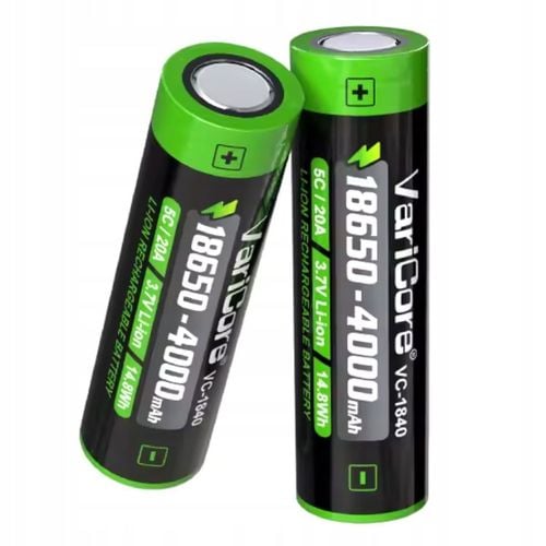 Akumulator bateria ogniwo VariCore VC-1840 18650 Li-ion 3.7V 4000mAh na Arena.pl