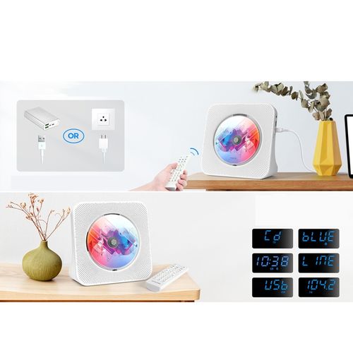 PULPIT ODTWARZACZ CD BLUETOOTH WBUDOWANE GŁOŚNIKI HI-FI + PILOT na Arena.pl