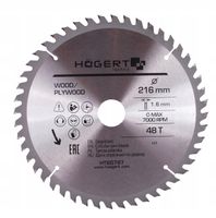 2X HOEGERT TARCZA PILARSKA 216x48Tx30 HT6D787