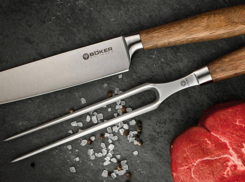Nóż do szynki Boker Solingen Core Walnut zdjęcie 3