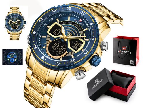 ZEGAREK MĘSKI NAVIFORCE NF9189 - (zn120d) + BOX na Arena.pl