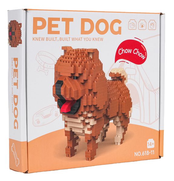 Zestaw Klocków 800El. Chow Chow zdjęcie 2