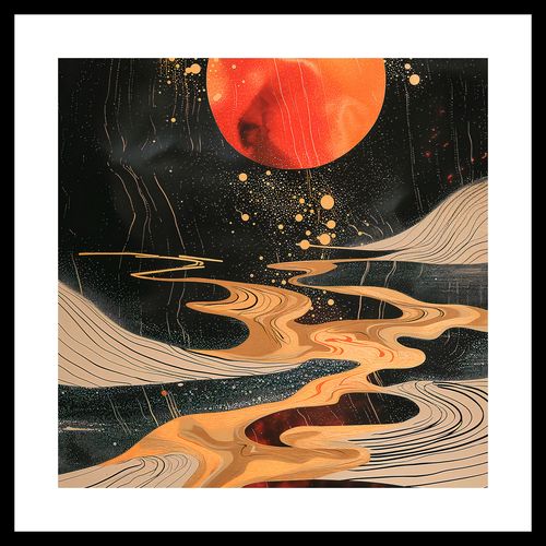 Plakat 30x30cm Planetarny Taniec na Arena.pl