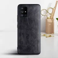Etui AIORIA Vintage LEATHER do Samsung Galaxy A51 czarny