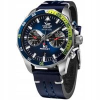 Zegarek Męski Vostok Europe 6S21-225A708 niebieski