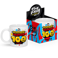 Big Mug Kubek Ceramiczny 800 Ml "Wszystkiego Najlepszego 100 Lat"
