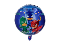 Balon foliowy "PJ Masks - Pidżamersi, okrągły", 45 cm (18 cali) [balon na h