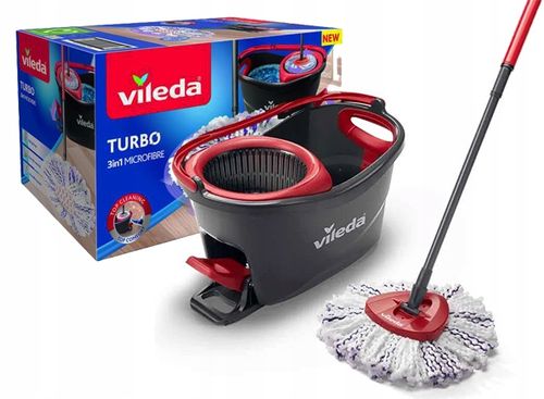 Mop obrotowy Vileda TURBO 3w1 Microfibre na Arena.pl