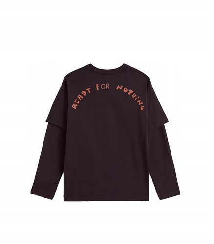 T-shirt Męski z długim rękawem VANS For Nothing Dark Port VN000RG5EMS1 S na Arena.pl