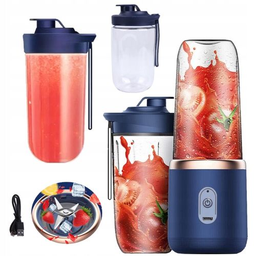 BEZPRZEWODOWY BLENDER KIELICHOWY PODRÓŻNY PREZENT 2 KIELICHY MOCNY na Arena.pl