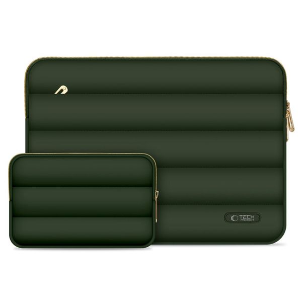 TECH-PROTECT PUFFY LAPTOP 15-16 ARMY GREEN zdjęcie 1