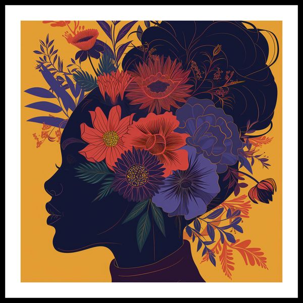Plakat 50x50cm Botaniczna Muza zdjęcie 3