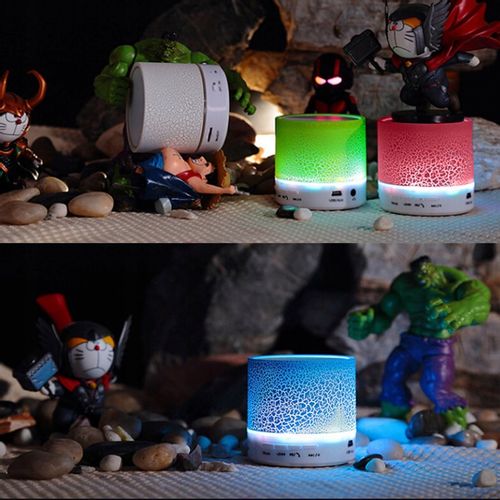 GŁOŚNIK BEZPRZEWODOWY PRZENOŚNY BLUETOOTH LED na Arena.pl