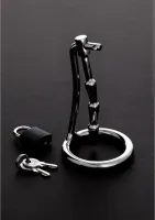 steel - system anatomiczny ze stali nierdzewnej z pierścieniem i wypustkami