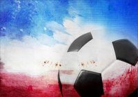 FOTOTAPETA FLIZ dla dzieci piłkarska piłka 350x245