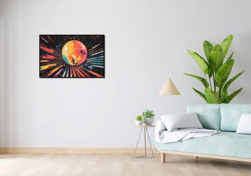 Plakat 86,4x56,8cm Disco Gra! na Arena.pl