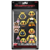 funko snaps! fnaf toy chica and nightmare chica 10cm 2pak