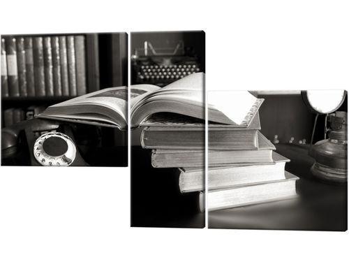 Obraz Biblioteczka 90x50 3 el. na Arena.pl