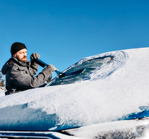 OSŁONA Mata Antyszronowa Aluminiowa 100x200cm Skrobaczka Ze Szczotką Kungs na Arena.pl