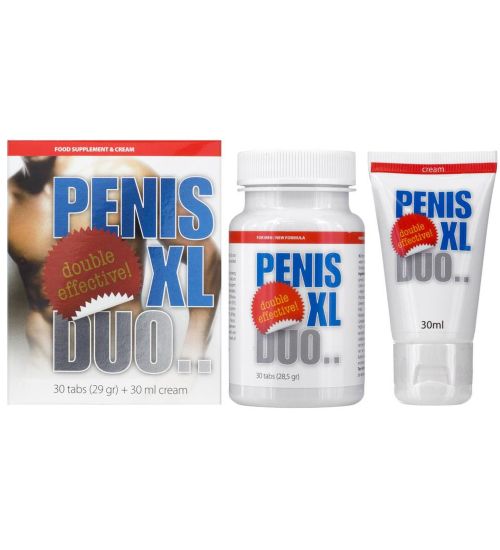 Zestaw Duo Pack, Penis XL tabletki + krem zdjęcie 2