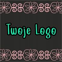 Naklejki LOGO ETYKIETY REKLAMOWE DOWOLNY ROZMIAR KSZTAŁT + PROJEKT GRATIS