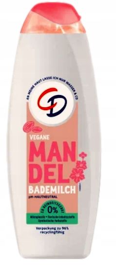 Cd Mleczko Do Kąpieli Migdał 600 Ml zdjęcie 2