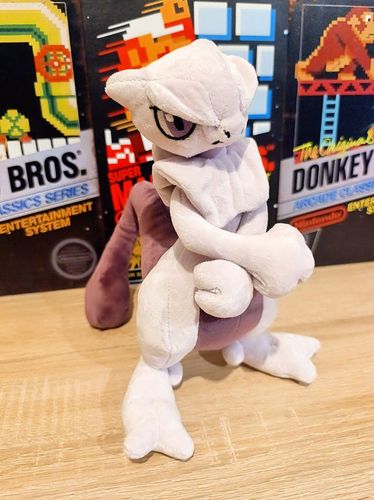 MEWTWO POKEMON WYSOKIEJ JAKOŚCI PLUSZOWY ΤΟΥ DLA DZIECI na Arena.pl