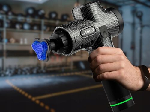 PISTOLET DO MASAŻU MASAŻER DO PLECÓW CIAŁA MASSAGE GUN PRO ALPHA na Arena.pl