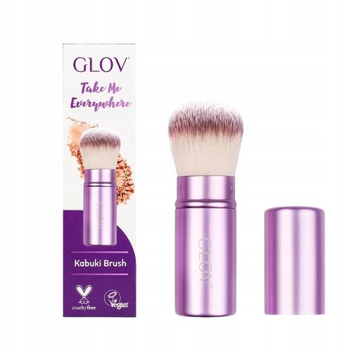 GLOV Pędzel do makijażu, idealny do konturowania i bronzera, kompaktowy na Arena.pl