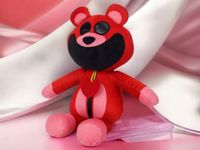 2 x Maskotka Bobby BearHug Critters Cartoon PLUSZAK ZABAWKA MONSTER GAME 25
