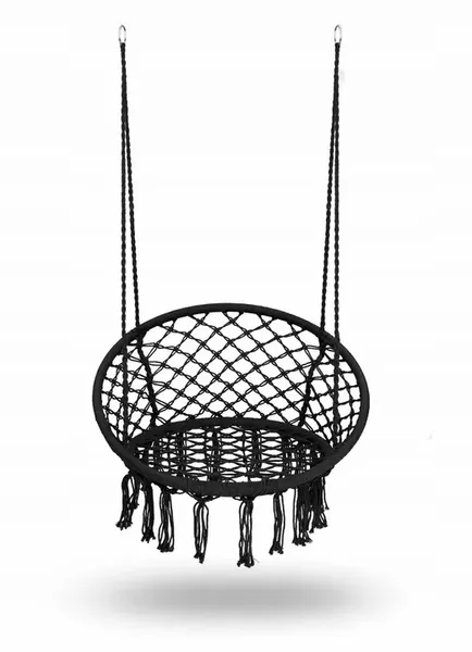 bocianie gniazdo 80cm Boho czarny MAŁPISZON zdjęcie 4
