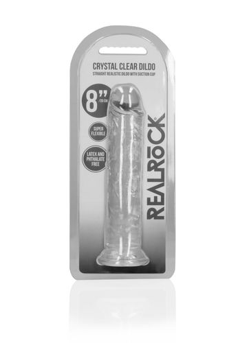 Straight Realistic Dildo with Suction Cup - 8'' / 20 na Arena.pl