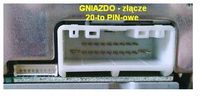 ZŁĄCZE ISO NISSAN od 2007 + redukcja antenowa ISO