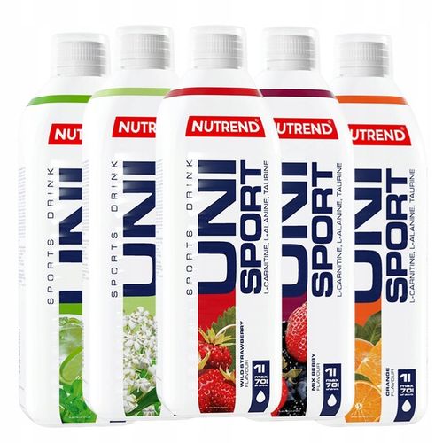 IZOTONIK NUTREND UNISPORT 1000ML POZIOMKA NAPÓJ SPORTOWY TAURYNA L-ALANINA na Arena.pl