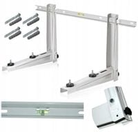 WSPORNIK KLIMATYZATORA Z POPRZECZKĄ podpora do 120 kg HL-550 z poziomnicą