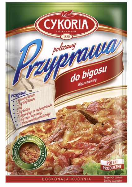 CYKORIA PRZYPRAWA DO BIGOSU 30G zdjęcie 1
