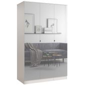 Szafa uchylna z lustrem Monza 3D 120 Kaszmir