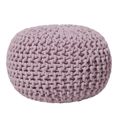 Puf 40 x 25 cm różowy CONRAD
