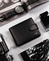 peterson portfel skóra naturalna czarny produkt męski