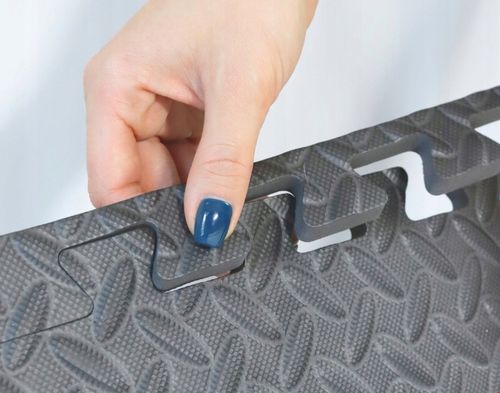 MATA PUZZLE POD SPRZĘT DO ĆWICZEŃ 6 SZT 2.16m2 OCHRONNA PODŁOGA NA SIŁOWNI na Arena.pl