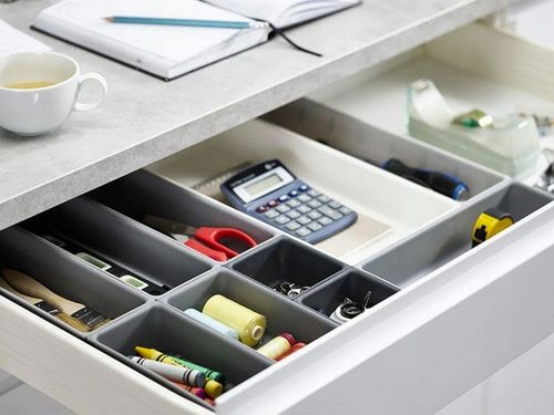 ORGANIZER KUCHENNY NA SZTUĆCE WKŁAD DO SZUFLADY POJEMNIK MODUŁOWY POJEMNY na Arena.pl