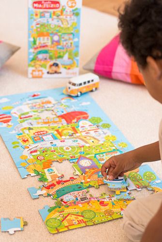 CzuCzu PUZZLE MIASTECZKO 105 elementów na Arena.pl