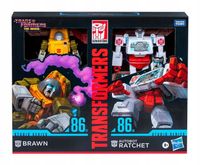TRANSFORMERS STUDIO ZESTAW FIGUREK 2-PAK AUTO ROBOT BRAWN I AUTOBOT RATCHET